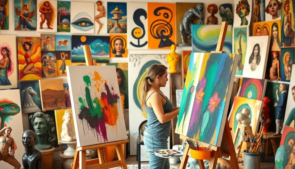 fine arts examples