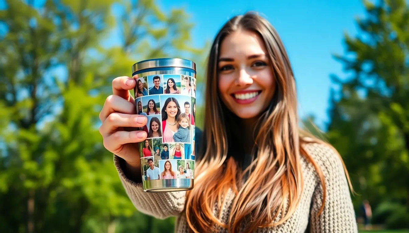 photo travel mug
